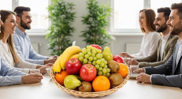 La livraison de panier de fruits au travail : un atout bien-être au bureau